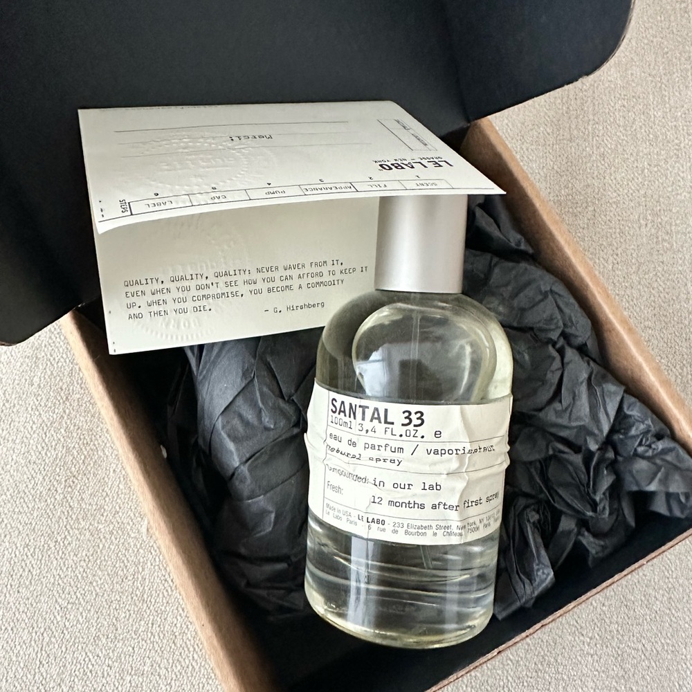 Le Labo Santal 33 Eau de Parfum